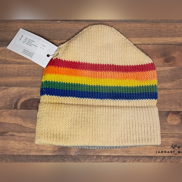 Unisex Wool Ski Hat Size M NWT - Picture 2 of 3